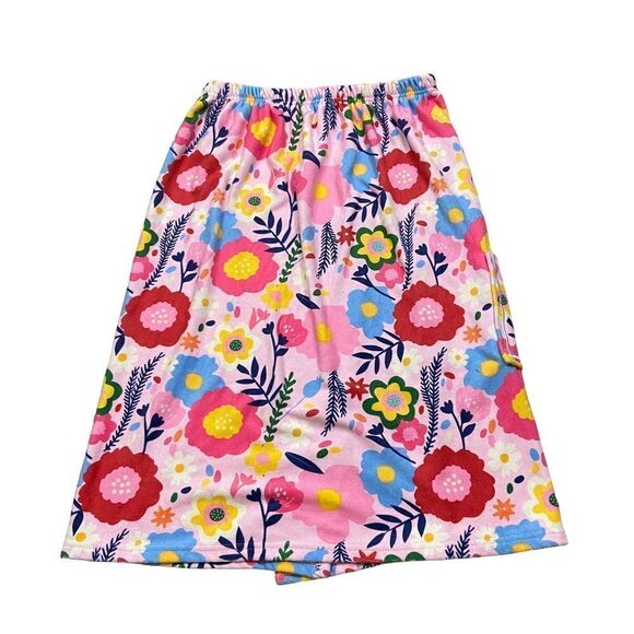 Packed Party Brand Flower Shop Floral Print Microfiber Towel Wrap One Size - Picture 14 of 16